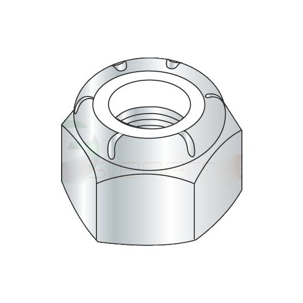 Newport Fasteners Nylon Insert Lock Nut, #5-40, Steel, Zinc Plated, 100 PK NB305007P-100 - main